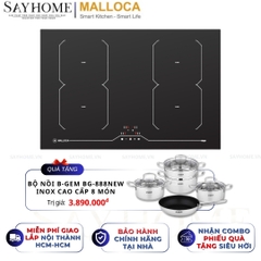Bếp đa từ MALLOCA MI-784 ITG 4 vùng nấu - Hàng chính hãng