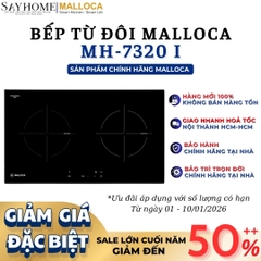 Bếp từ đôi MALLOCA MH-7320 I - Hàng chính hãng