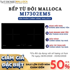 Bếp từ đôi MALLOCA MI7302EMS - Hàng chính hãng