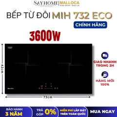 Bếp từ đôi MALLOCA MIH 732 ECO - Hàng chính hãng