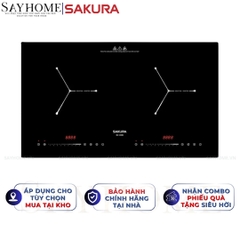 Bếp từ đôi SAKURA SE-1230B - Chính hãng