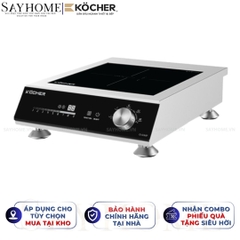 Bếp từ đơn công nghiệp KOCHER CI-5000W - Bảo hành 1 năm