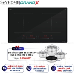 Bếp từ đôi GRANDX GX IH785TITAN Series 7 - Bảo hành chính hãng 4 năm