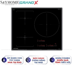Bếp từ GRANDX GX IH933G Series 9 3 vùng nấu - Bảo hành chính hãng 3 năm