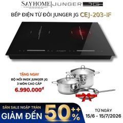 Bếp điện từ đôi JUNGER JG CEJ-203-IF - Hàng chính hãng