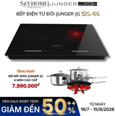 Bếp điện từ đôi JUNGER JG SIS-66 tại thành phố Hồ Chí Minh