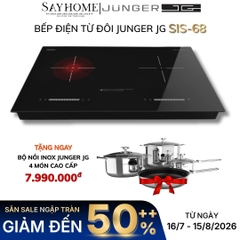 Bếp điện từ đôi JUNGER JG SIS-68 tại thành phố Hồ Chí Minh