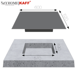 Bếp điện từ KAFF KF-HI5468SI tại thành phố Hồ Chí Minh