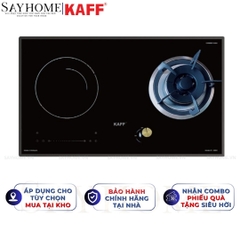 Bếp từ kết hợp bếp ga KAFF KF- 088IG - Bảo hành chính hãng 5 năm
