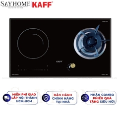 Bếp từ kết hợp bếp ga KAFF KF- 088IG - Bảo hành chính hãng 5 năm