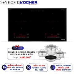 Bếp từ đôi Kocher DI-882PRO -  Bảo hành 3 năm
