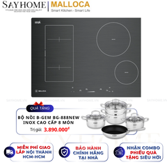 Bếp từ MALLOCA MH-04I BM 4 vùng nấu - Hàng chính hãng