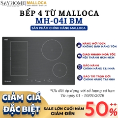 Bếp từ MALLOCA MH-04I BM 4 vùng nấu - Hàng chính hãng
