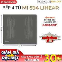 Bếp từ Malloca MI 594 LINEAR 4 vùng nấu tại Thành phố Hồ Chí Minh