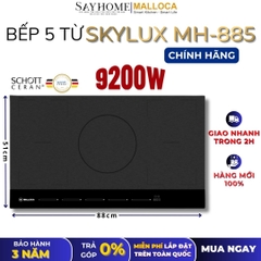 Bếp từ MALLOCA Skylux MH-885 5 vùng nấu - Hàng chính hãng