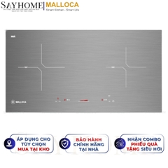 Bếp từ đôi Malloca MH-02IS - Hàng chính hãng Malloca