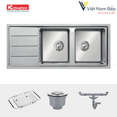 Chậu rửa bát Turkey sink Beta 1160 – Bàn trái - Chính hãng KONOX