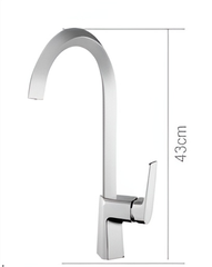 Vòi rửa chén bát nóng lạnh vuông B-GEM BG-007 tại thành phố Hồ Chí Minh