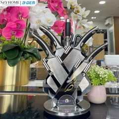 Bộ dao B-Gem BG-07 đúc nguyên 7 món cao cấp - Hàng chính hãng B-GEM