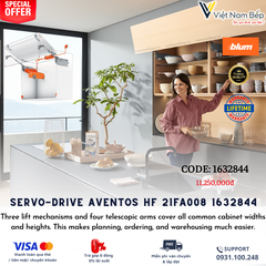 Bộ điện Blum SERVO-DRIVE Cho AVENTOS HF 21FA008 1632844