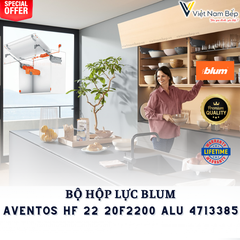 Bộ hộp lực Blum AVENTOS HF 22 20F2200 Alu 4713385