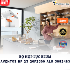 Bộ hộp lực Blum AVENTOS HF 25 20F2500 Alu 5882483