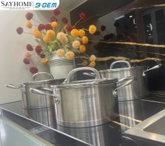 Bộ nồi B-GEM BG-379 3 món - Hàng chính hãng