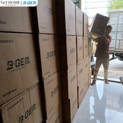 Bộ nồi bầu B- GEM BELLY BG-988 ARIC inox 304 cao cấp kèm chảo chống dính kim cương - Hàng chính hãng