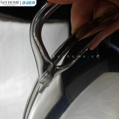 Bộ nồi bầu B- GEM BELLY BG-988 ARIC inox 304 cao cấp kèm chảo chống dính kim cương - Hàng chính hãng