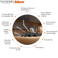Bộ tay nâng Blum AVENTOS HF Top