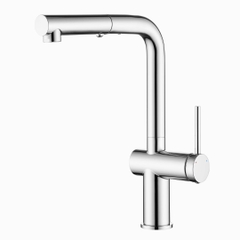 Vòi rửa bát Kluger KLF0034C dây rút, nóng lạnh - Chính hãng