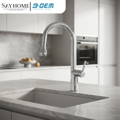 Vòi rửa chén bát B-GEM BG-Z007A nóng lạnh dây rút cao cấp tại Thành phố Hồ Chí Minh
