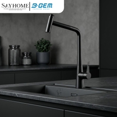 Vòi rửa chén bát B-GEM BG-A02 nóng lạnh dây rút cao cấp tại Thành phố Hồ Chí Minh
