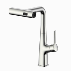 Vòi rửa bát Kluger KLF0018S / KLF0018B dây rút, nóng lạnh - Chính hãng