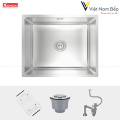 Chậu rửa bát chống xước Workstation Sink – Undermount Sink KN5444SU Dekor - Chính hãng KONOX