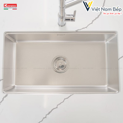 Chậu rửa bát chống xước Undermount Sink KN8146SU Dekor Basic - Chính hãng KONOX