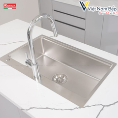 Chậu rửa bát chống xước Top Mount Sink KN8151TS Dekor Basic - Chính hãng KONOX