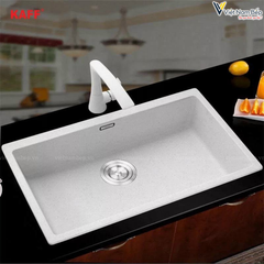 Chậu rửa GRANITE KAFF KF-MONDX-6845 - Bảo hành chính hãng 5 năm