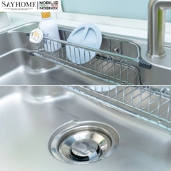 Chậu rửa chén bát 1 hố NOBINOX ARVO B180 80cm - Bảo hành lên đến 10 năm