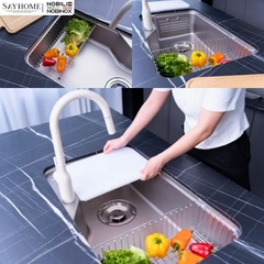 Chậu rửa chén bát 1 hố NOBINOX NOVA A182 82cm tại thành phố Hồ Chí Minh