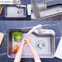 Chậu rửa chén bát 1 hố NOBINOX NOVA A182 82cm tại thành phố Hồ Chí Minh