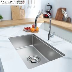 Chậu rửa chén bát 1 hố NOBINOX ROSA NN974DT 76cm - Bảo hành lên đến 10 năm