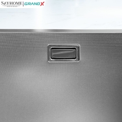 Chậu rửa chén bát 1 hố inox 304 GRANDX GX7845JP HIKARI 78cm - Chính hãng