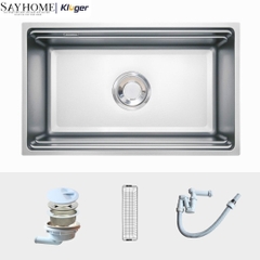 Chậu rửa chén bát 1 hố Nhật Kluger KG7044FS Basic tại thành phố Hồ Chí Minh