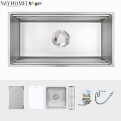 Chậu rửa chén bát 1 hố Nhật Kluger KG7644FS Basic/Plus tại thành phố Hồ Chí Minh