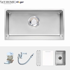 Chậu rửa chén bát 1 hố Nhật Kluger KU8844FS Basic/Plus tại thành phố Hồ Chí Minh