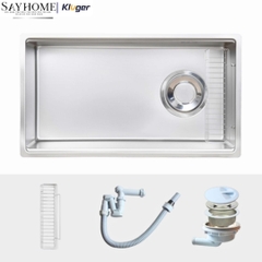 Chậu rửa chén bát 1 hố Nhật Kluger KY8045ST Plus tại thành phố Hồ Chí Minh