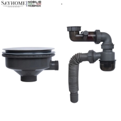 Chậu rửa chén bát 1 hố NOBINOX LUMIA NJ511B 98cm - Bảo hành lên đến 10 năm