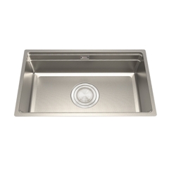 Chậu rửa chén inox MALLOCA MS 7645 LINEN - Hàng chính hãng