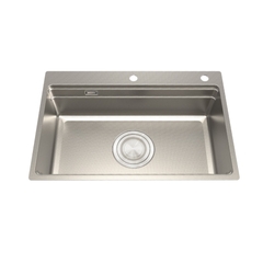 Chậu rửa chén inox MALLOCA MS 7650 LINEN - Hàng chính hãng